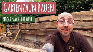 Holz Gartenzaun bauen ganz einfach 👷 Zaun selber bauen DIY Garten Zaun Bauanleitung Zaun aus Holz [upl. by Ahsii712]