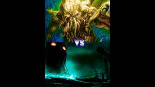 Umibozu VS mosasaurusCthulhuel gran maja shortsvideo [upl. by Ahsilif330]