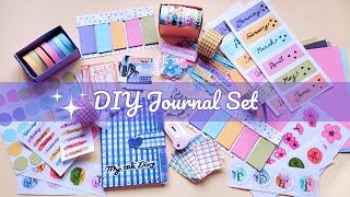 How to make diy journaling supplies at home 🏡😄 [upl. by Llerdnek56]