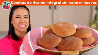 Pan de Harina Integral para la Dieta😄  Cemitas Estilo Zacatecas [upl. by Kiele]