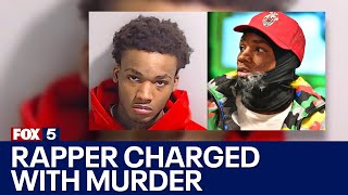 YSL rapper FN DaDealer charged with murder  FOX 5 News [upl. by Atrebor]