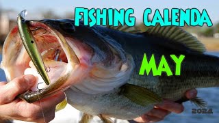 May calendar fishing date [upl. by Magnien]