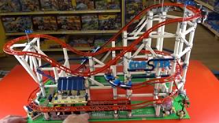 Lego Rollercoaster 10261 [upl. by Kieryt]