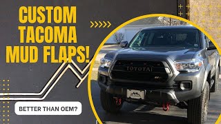 2023 Toyota Tacoma Custom Mud Flaps [upl. by Brownley]