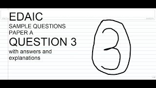 EDAIC Paper A Question 3 [upl. by Noemys]