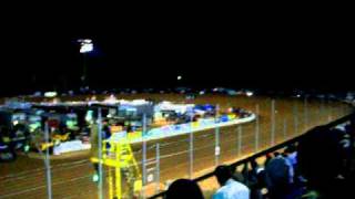 Scott Bloomquist Qualifying at East Alabama Motor Speedway 2010 National 100 [upl. by Ajay395]