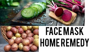 Face mask home remedy with natural ingredients [upl. by Servetnick930]