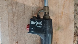 bernzOMatic ts4000 torch repair [upl. by Quinby]