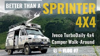 Better Than the SPRINTER Find out why the IVECO DAILY is the ULTIMATE 4x4 VAN for OVERLANDING  V7 [upl. by Ailadgim]