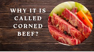 WHY IT IS CALLED CORNED BEEFnutritionalfacts lutongbahay foodtrivia [upl. by Karen]