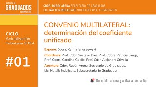 01 Convenio Multilateral Determinación del Coeficiente Unificado  Económicas UBA [upl. by Davey]