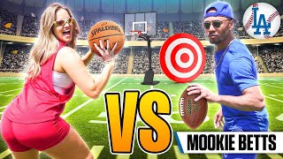 I Challenged Mookie Betts to The ULTIMATE Sports Showdown [upl. by Nod]