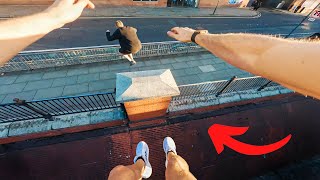 INSANE Parkour POV in Manchester UK 🇬🇧 [upl. by Anerec930]