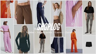 Shoplog 👖💕  Adidas Stradivarius Costes amp Zara [upl. by Knute]