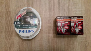 Philips Xtreme Vision 130 vs Osram Night Breaker Laser 130 [upl. by Onit]