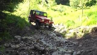 Drei Jeep Wrangler TJ im Gelände [upl. by Earased]