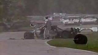 Davy Joness IMSA GTP BMW Crash At Road America Part 1 [upl. by Hillie]