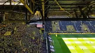 BVB  Mainz 05 am 05 Mai 2018  Einlaufmusik zum Aufwärmen [upl. by Refinej]