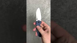 Kizer Vanguard Towser S V3593SC1 – 283″ Satin 154CM Blade Blue Canyon Richlite Handles [upl. by Kamat629]