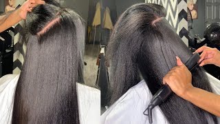 You too Can Get These 1 Pass Flat Iron Results [upl. by Ahsilra]