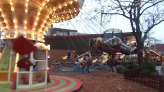 Zweefmolen  vd Tuin  Winterkermis Tilburg  8 januari 2017  wwwhullygullynl [upl. by Yllus]