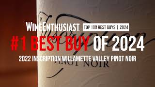 Inscription Pinot Noir Tops Wine Enthusiast’s Best Buys 2024 [upl. by Petula]