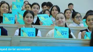 Samarqand davlat universitetida quotNAUKA 0quot festivali bolib otdi [upl. by Esilana]