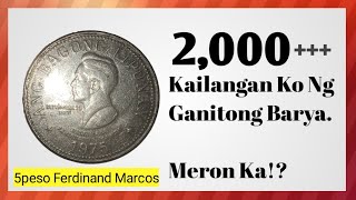 1975 5 peso coin ferdinand marcos value5 peso coin ferdinand marcos value [upl. by Arihaj]