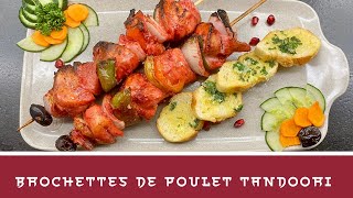 Brochettes De Poulet Tandoori [upl. by Annabela]