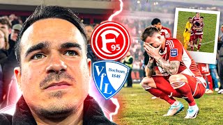 EINE ABSOLUTE TRAGÖDIE  😞😞 DÜSSELDORF vs BOCHUM  Relegation Stadionvlog [upl. by Reger]