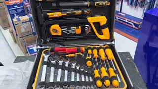 INGCO 147pcs Handtools set HKTHP21471 unboxing by Buttar Enterprises 03350506506  Lahore Pakistan [upl. by Biggs]