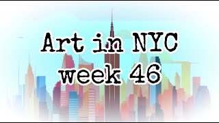 Art in NYC week 46 AXA Art PrizeNew York Academy of Art [upl. by Ap]