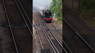 BT2  Britannia No 70000 21st August 2024 HeritageSteam Britannia Trains PtarmiganTrains [upl. by Ecirtnahs]