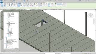 Revit Precast plank opening Family [upl. by Oirottiv]