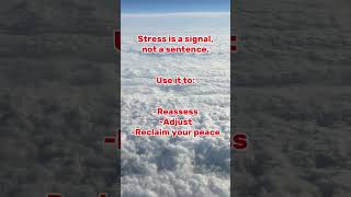 Stress is a signal not a sentence It doesn’t have to run your life masterymindset m3method [upl. by Janet662]