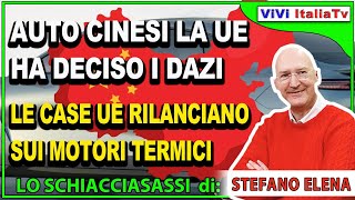 Auto cinesi la Ue ha deciso il rialzo dei dazi alle importazioni [upl. by Aggi959]