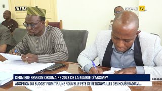 Abomey a adopté son budget primitif 2024 et annonce des retrouvailles festives annuelles [upl. by Maurer]