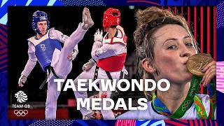 Jade Jones Becomes A DOUBLE CHAMPION 🥇🥇  Every Taekwondo Medal Since Beijing 2008  Team GB [upl. by Seif]