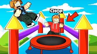 ROBLOX CHOP AND FROSTY PLAY THEME PARK TYCOON [upl. by Yendis]