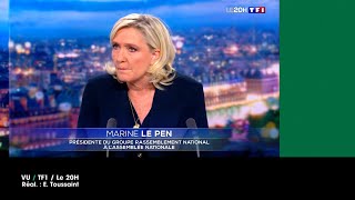 VU du 16112024  Le Pen quotLa peine de mort politiquequot [upl. by Aretahs599]