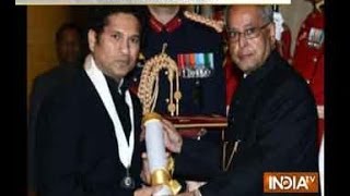 Sachin Tendulkar awarded with Bharat Ratna [upl. by Frey544]