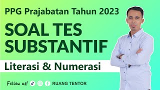 part 13 FR Tes Substantif NUMERASI PPG Prajabatan 2023 Materi FUNGSI KUADRAT [upl. by Eeramit]