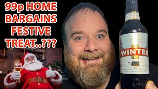 NEW 99p in Home Bargains Fullers Old Winter Ale 54 Beer Review [upl. by Wolsky148]