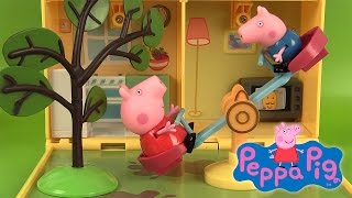 Maison et Jardin de Peppa Pig Jouets et Super sand Peppa’s Home amp Garden Playset [upl. by Nylatsirhc]