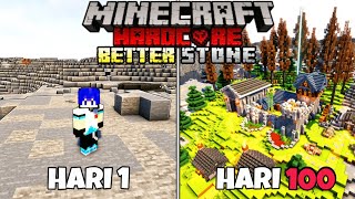 100 Hari di Minecraft Hardcore Better Stone [upl. by Remus329]