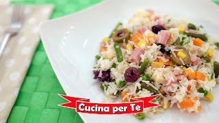 Insalata di Riso  Ricette Estive [upl. by Eninnej551]