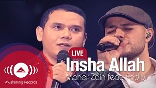 Maher Zain feat Fadly quotPadiquot  Insha Allah Live [upl. by Ladnyk]