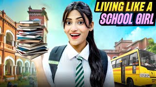 Living Like A School Girl For 24 Hours   School Se Bhaag Gayi   SAMREEN ALI [upl. by Zoilla1]