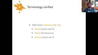 Geodynamics  Lecture 111 Rock deformation [upl. by Tirma]