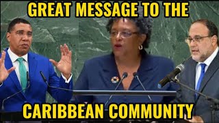 MUST SEE MIA MOTTLEY SENDS STRONG MESSAGE TO THE CARIBBEAN COUNTRIES [upl. by Erialb105]